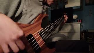 1004 Kilometros  Junior H  Bass cover [upl. by Relyk517]