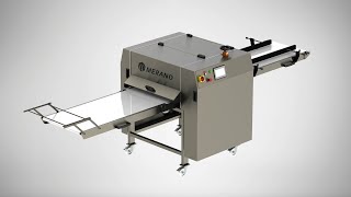 Automatic ciabatta line MERAND AquaPan 3000 [upl. by Ithsav126]