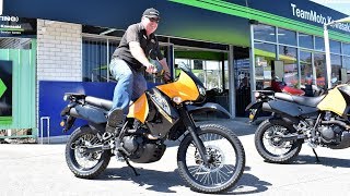 2018 KLR 650 Quick Review With New Colours [upl. by Nedgo]