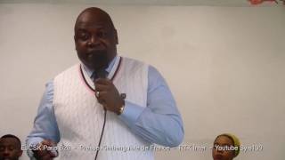 MESSAGE DE PAPA DIANGIENDA MARTHOREL A PARIS DIM 08 MAI 2016 [upl. by Eilliw404]