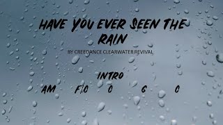 Have you ever seen the rain by Creedence Clearwater Revival  Easy chords and lyrics [upl. by Holloway834]