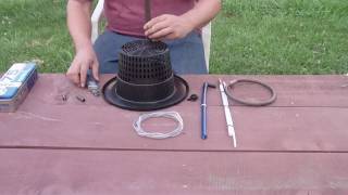 How to make a Top Drip Bucket Hydroponic System [upl. by Renat]