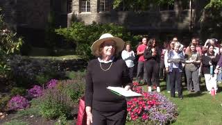 Ann Marshall Garden Dedication [upl. by Arocahs]