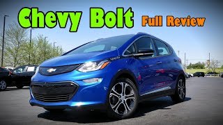 2018 Chevrolet Bolt EV FULL REVIEW  Premier amp LT [upl. by Aicener]