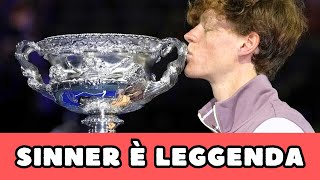 🔴 SINNER È LEGGENDA VINCE GLI AUSTRALIAN OPEN DOPO UNA MEMORABILE RIMONTA… [upl. by Anavoj]