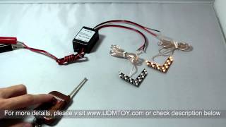 iJDMTOY DualOutput Wireless Remote Control Module wStrobe Function [upl. by Anavi]