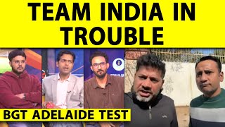 🔴BGT ADELAIDE TEST 691 SE 814 COLLAPSE SE BURI FANSI INDIA AB ROHITPANT SE CHAHIYE PARTNERSHIP [upl. by Boyer240]