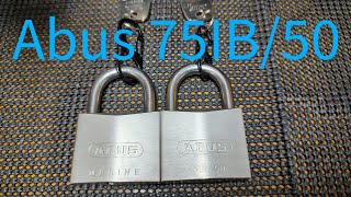 Abus 75IB50 picked [upl. by Torin794]