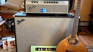 Cittern  SurfyBear Reverb  Fender Showman [upl. by Queridas210]