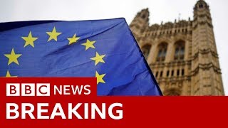 EU agrees Brexit extension to 31 January BBC News [upl. by Aizti]