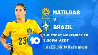 Kyra CooneyCross  Matildas Legend  AUSvBRA [upl. by Elyrehc]