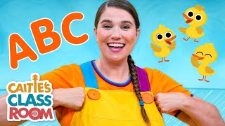 ABC Quack  Songs From Caities Classroom  Alphabet Learning Game for Kids [upl. by Rothmuller296]