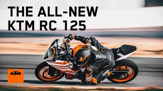 AllNew 2022 KTM RC 125 Is Finally Here  Racetrack DNA for the Street  KTM India [upl. by Ttirb266]