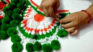 Tiranga Toran or bhandhanwar Indendance day specialDIY [upl. by Herwin]