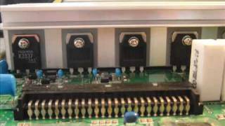 Replacing the Y Sustain board on a 50inch plasma tv Moviewmv [upl. by Alston412]