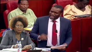 STOP THAT NONSENSE ANSWER QUESTIONSquotANGRY SEN SIFUNA SLAMS CS ALICE WAHOME IN SENATE [upl. by Shulem]