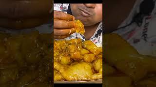 ASMR EATING SPICY MUTTON FAT CURRY 🤔 shorts mukbang asmreating mukbangasmr asmr [upl. by Nallaf]