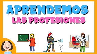 Aprendemos el vocabulario de las profesiones [upl. by Phi323]