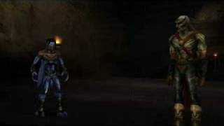 Soul Reaver 2  Raziel meets Kain in future [upl. by Trubow]