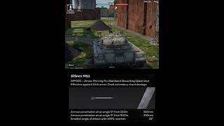 105mm APFSDS Merkava Mk1 in War Thunder Mobile warthunder qirizyt shorts [upl. by Eul]