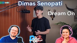 Dimas Senopati  quotDream Onquot Aerosmith Cover   Couples Reaction [upl. by Ramilahs]