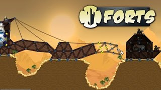 Forts  The Quest for Oil  Lets Play Forts Campaign Gameplay [upl. by Teague]