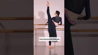 YOU DID GOOD TODAY PROGRESS IS PROGRESS ✨ballettips vaganova mindset dancer [upl. by Saoj806]