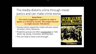 Symbolic interactionist view of crime and deviance GCSE [upl. by Atterys]