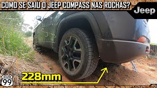 JEEP COMPASS TRAILHAWK VAI PARA O DESAFIO DE ROCHAS  CANAL ROUTE 99 [upl. by Finnigan]