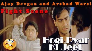 Ajay Devgan and Arshad Warsi Fight Scene  Hogi Pyar Ki Jeet Movie [upl. by Normi]