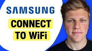 How to Connect Samsung Smart TV to WiFi [upl. by Teiluj]