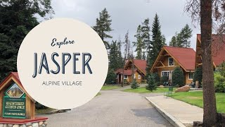 ALPINE VILLAGE Best places to stay in Jasper National Park [upl. by Analihp]