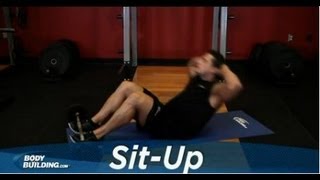 Sit Up  Core  Abs  Bodybuildingcom [upl. by Nelag368]