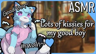 Furry ASMR 💙 Kisses for my Good Boy M4MAffirmationsKisses [upl. by Chambers]