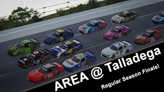 Plate racing giveth plate racing taketh AREA Regular Season Finale  Talladega [upl. by Dianne155]