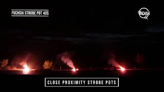 Close Proximity Strobe Pots  Ricasa Fireworks [upl. by Bette-Ann524]