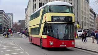 New Routemaster buses in central London 24th March 2018 [upl. by Ramunni884]