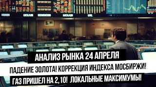 Анализ рынка на 24 апреля Все рынки на хаях металлы на хаях газ и нефть на локальных хаях [upl. by Coltin527]