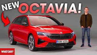 NEW Skoda Octavia REVEALED – full details on hatchback facelift  What Car [upl. by Isobel78]