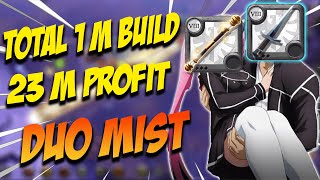 TOTAL 1M BUILD  23 M PROFIT  GRAILSEEKER amp 1H DAGGER DUO PVP MISTS  Albion Online [upl. by Massingill487]