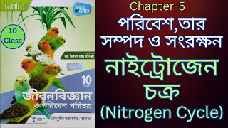 Nitrogen cycle নাইট্রোজেন চক্র  class 10 Harunbiozone [upl. by Ecienaj]