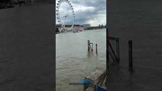 London Thames River High Tides  Thames River Raised water level [upl. by Ortiz914]