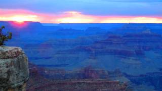 Yavapai Point Grand Canyon South Rim Sunset July 2011 [upl. by Mckay]