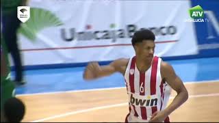 Unicaja vs Olympiacos Costa del Sol 2018 Mejores jugadas [upl. by Dib]