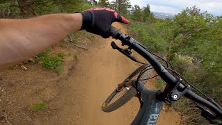 Upper Chutes  Colorado Springs CO MTB [upl. by Cathie119]