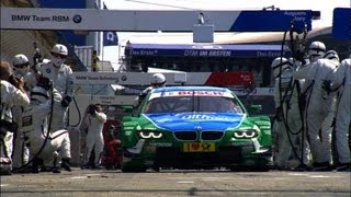 Doppelsieg für BMW beim ersten DTM Rennen in Hockenheim [upl. by Blossom]