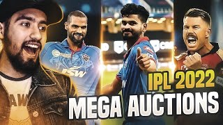 IPL 2022 Mega Auction Captains of RCB KKR amp PBKS Revealed [upl. by Yolanda283]