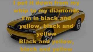 Wiz Khalifa Black And Yellow lyrics [upl. by Bremser124]