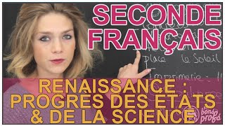 Renaissance  progrès des États amp de la Science  Français 1ère L  Les Bons Profs [upl. by Meryl812]