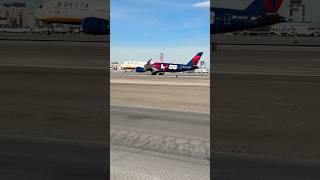 Delta A359 arrives at Las Vegas LASKLAS on runway 26L [upl. by Egiaf909]